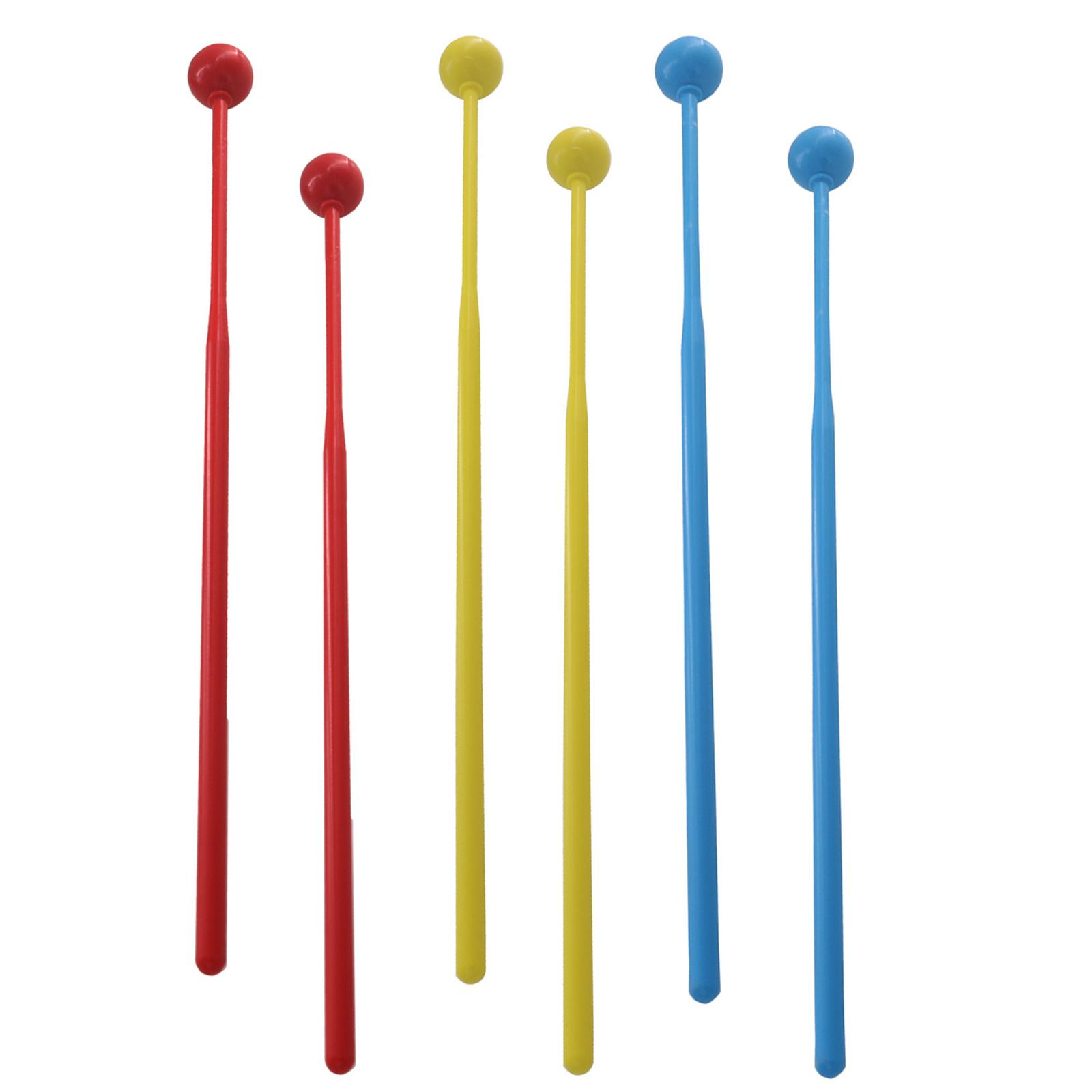 Kids Toys Xylophone - 2 peças varas de percussão martelo