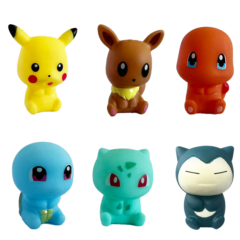 Kids Toys Under 100 - 6 Peças Brinquedos de Banho Pokémon