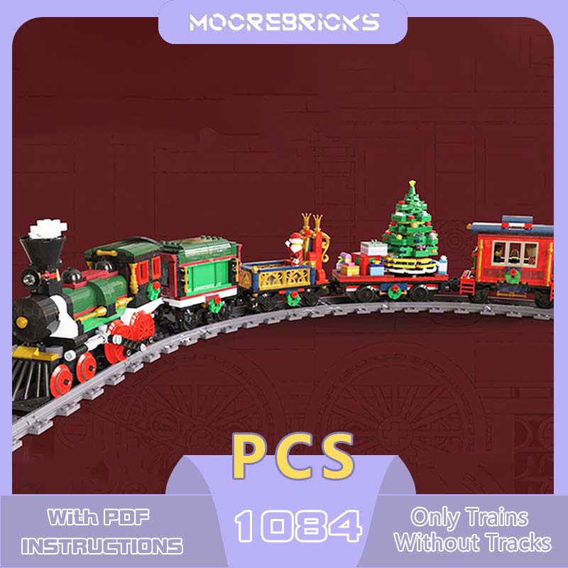 Popular Kids Xmas Toys - Tijolos populares MOC Inverno Natal Motorizado