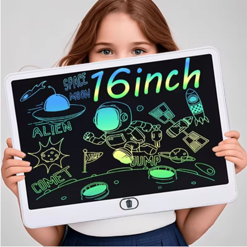 Kids Toys Learning - Quadro de desenho LCD portátil de