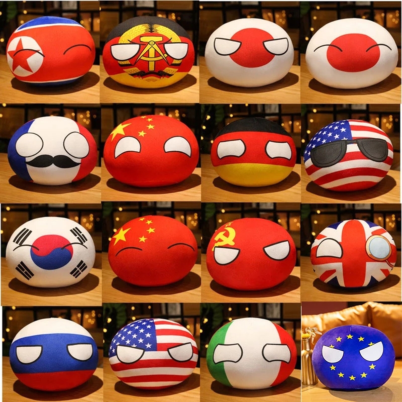 Kids Toys Uk - Country Ball Plush Pendant Toy para