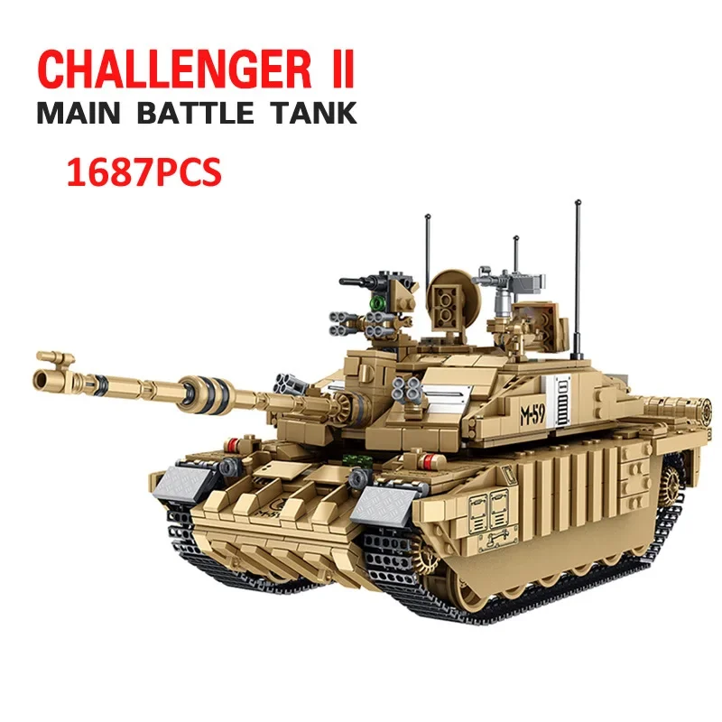 Kids Toys Uk - 1687 pçs tanques militares reino unido