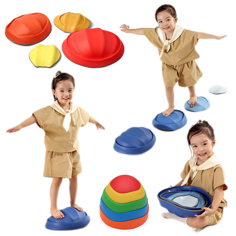 Kids Toys Learning - Pedras de equilíbrio para crianças, antiderrapante,