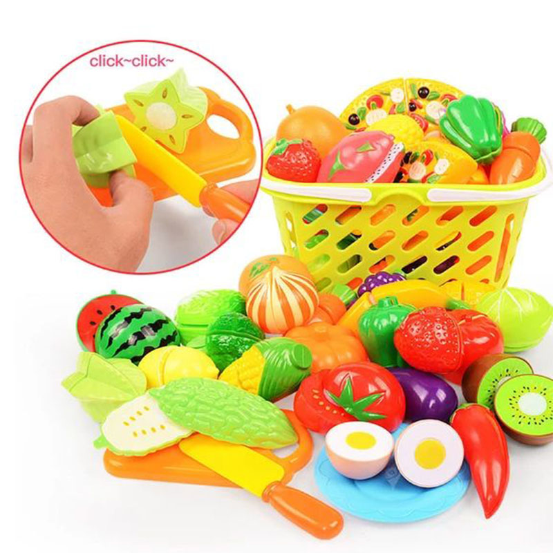Kids Toys Kitchen Set - Brinquedos para Crianças Conjunto de Cortar