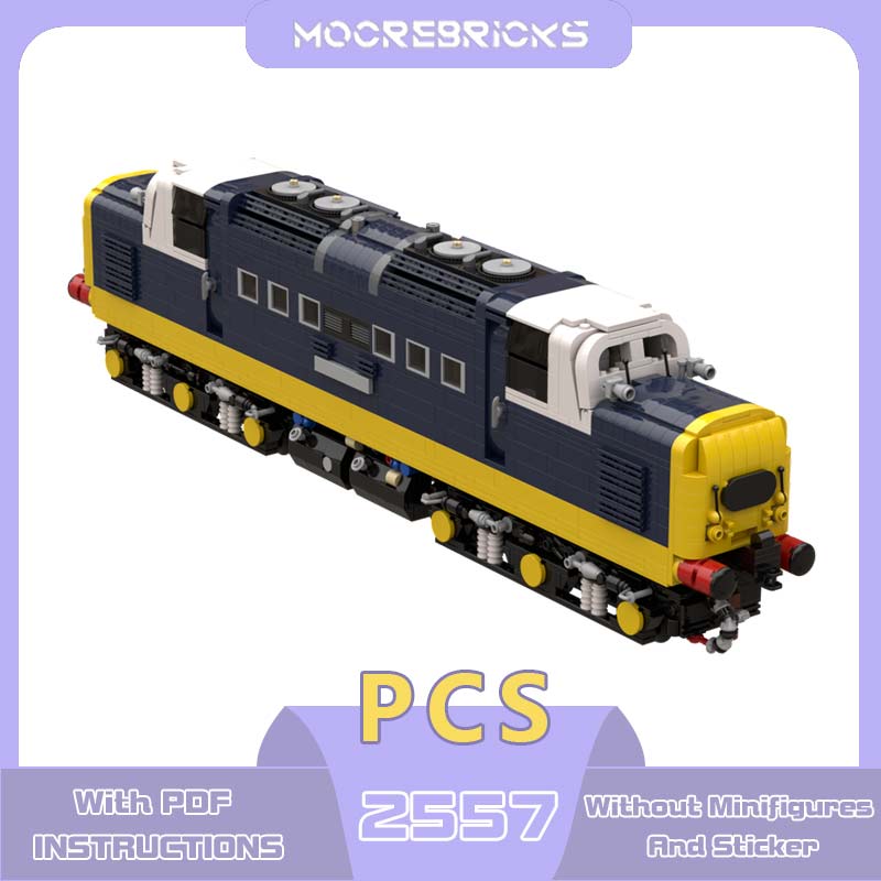 Popular Kids Xmas Toys - Moc popular ferroviário classe 55 locomotiva