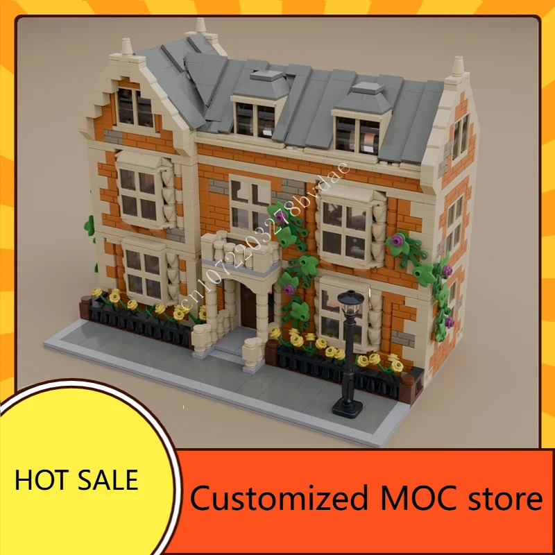 Kids Toys Uk - 1662 peças casa estilo reino unido