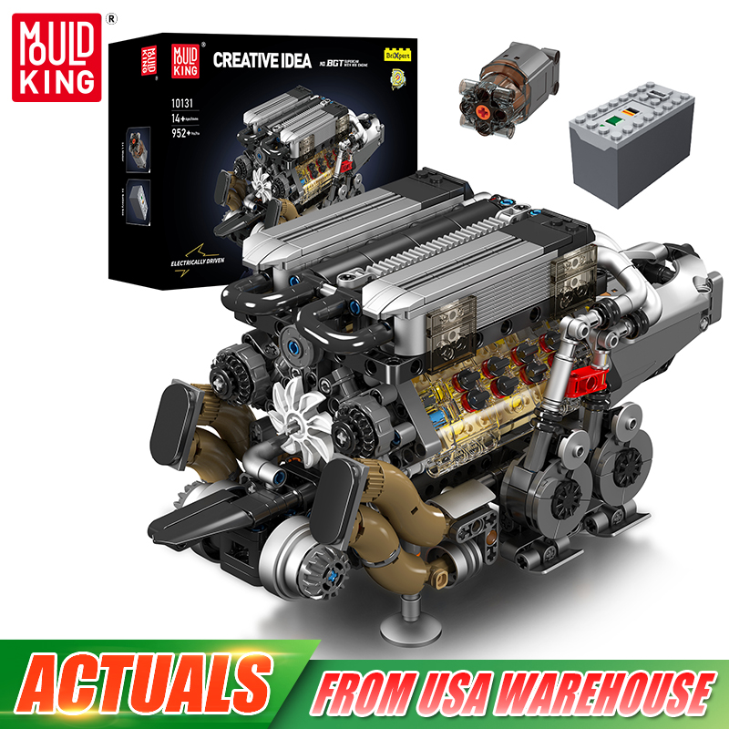 Kids Toys Lego - Mould King 10131 Brinquedo de Carro