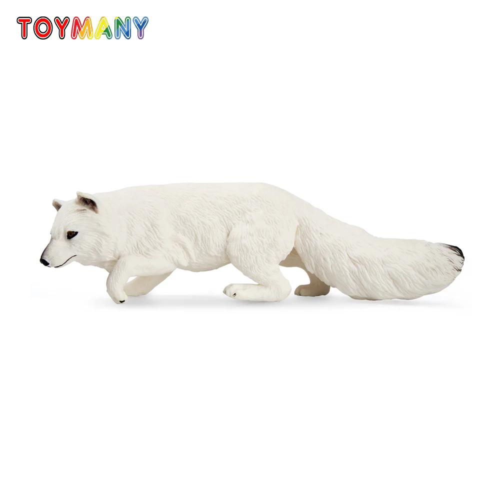 Kids Toys Variety - Toymany simulação raposa ártica polar modelo