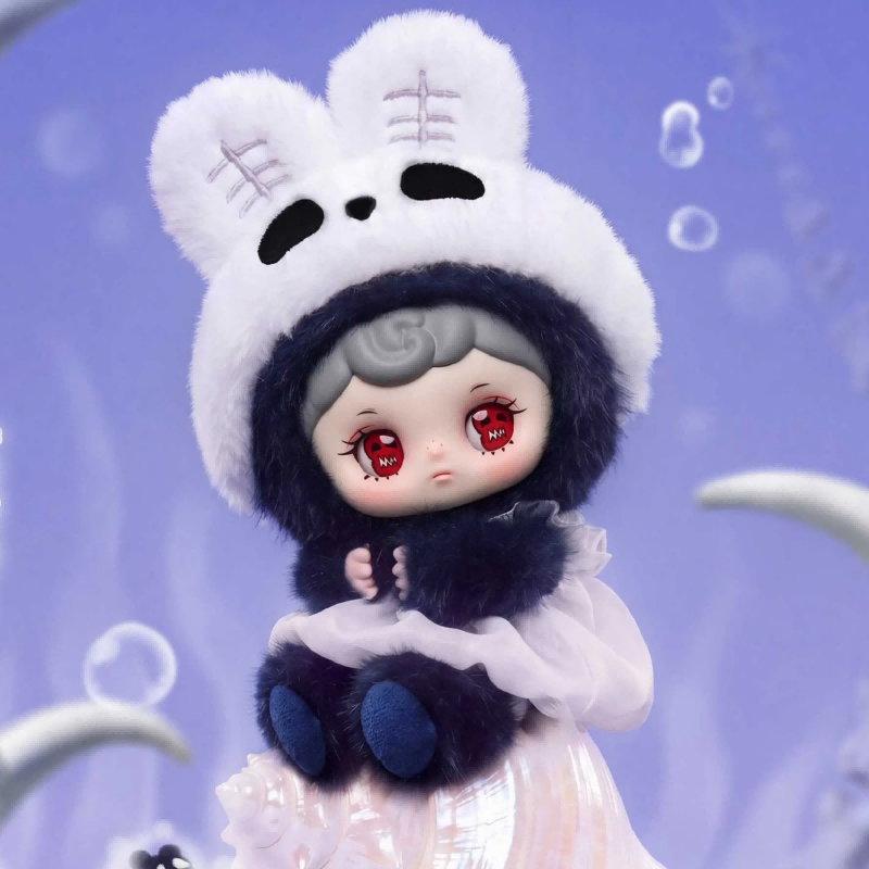 Soft Plush Doll - Boneco de Pelúcia Panda Caveira Tarti