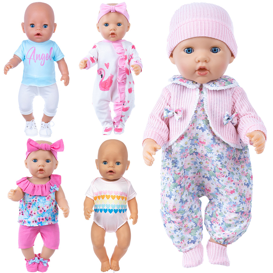 Kids Toys Variety - Roupas para bonecas de 18 polegadas,