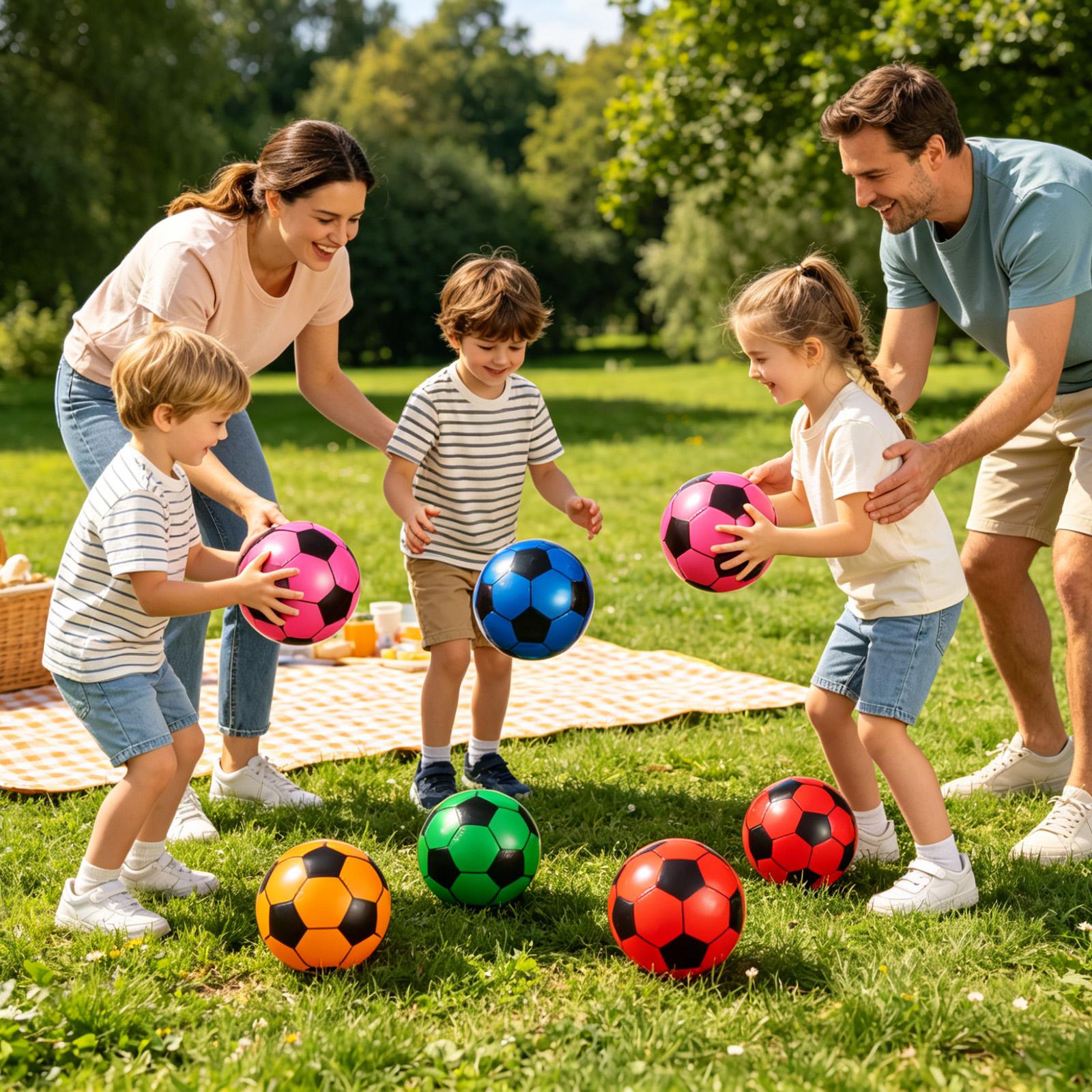 Kids Yard Toys - Bola de Futebol Inflável de 6
