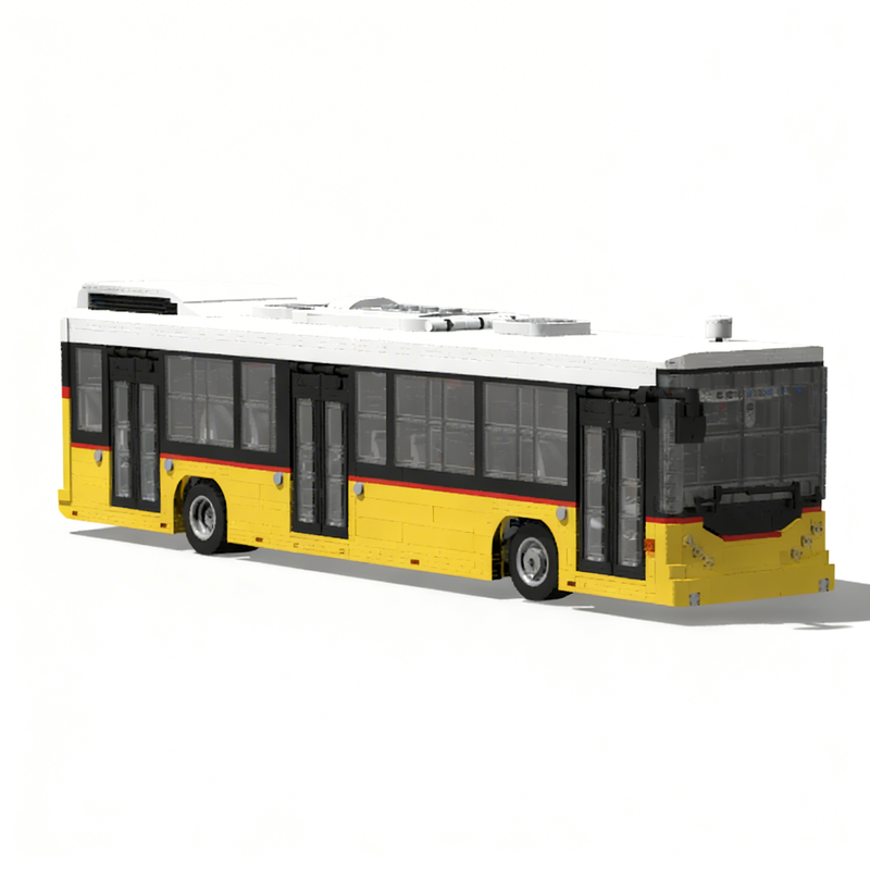 Kids Toys Bd - 3086 peças MOC Postbus Hess BD