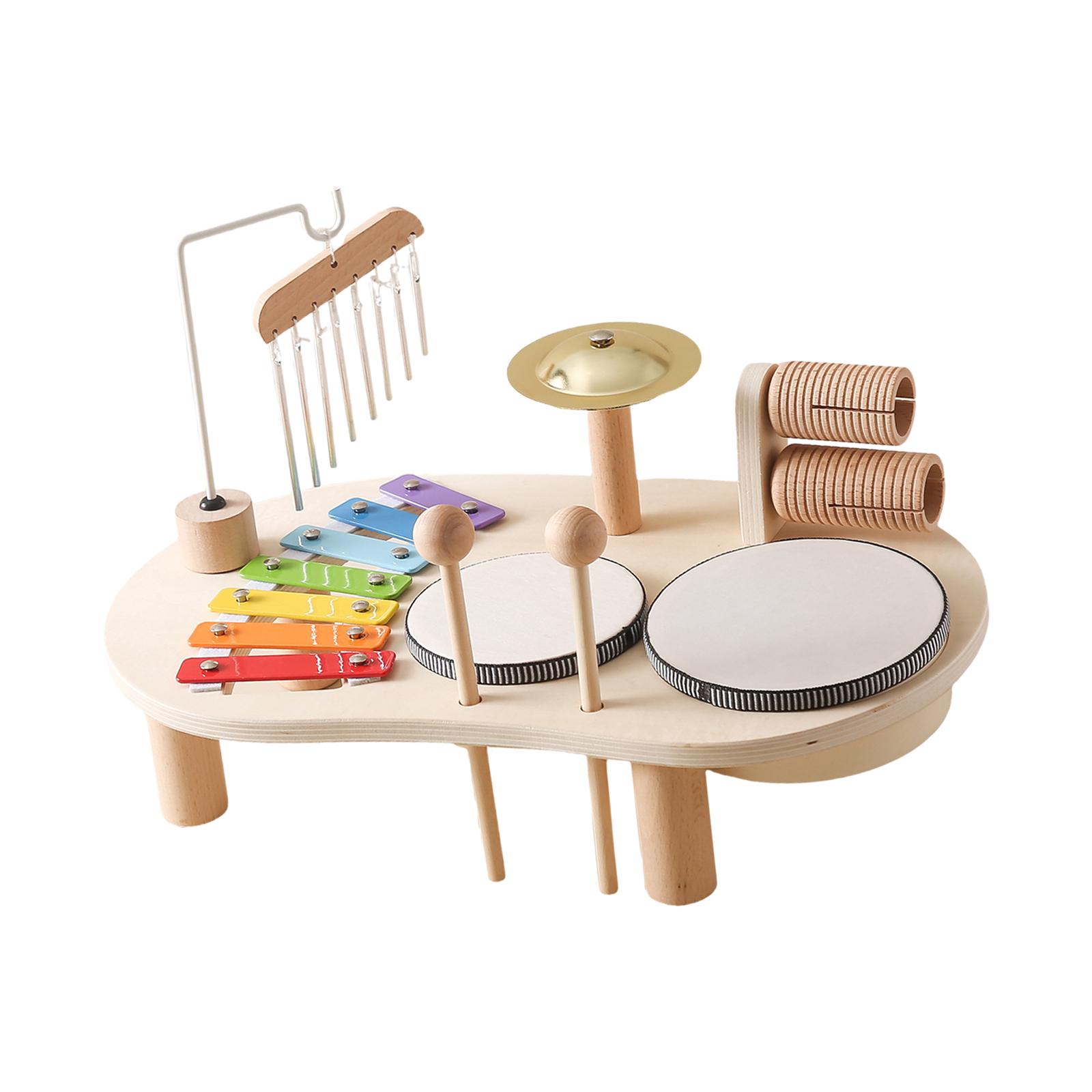 Conjunto de Xilofone e Tambor  - Kids Toys Xylophone avaliação e preço