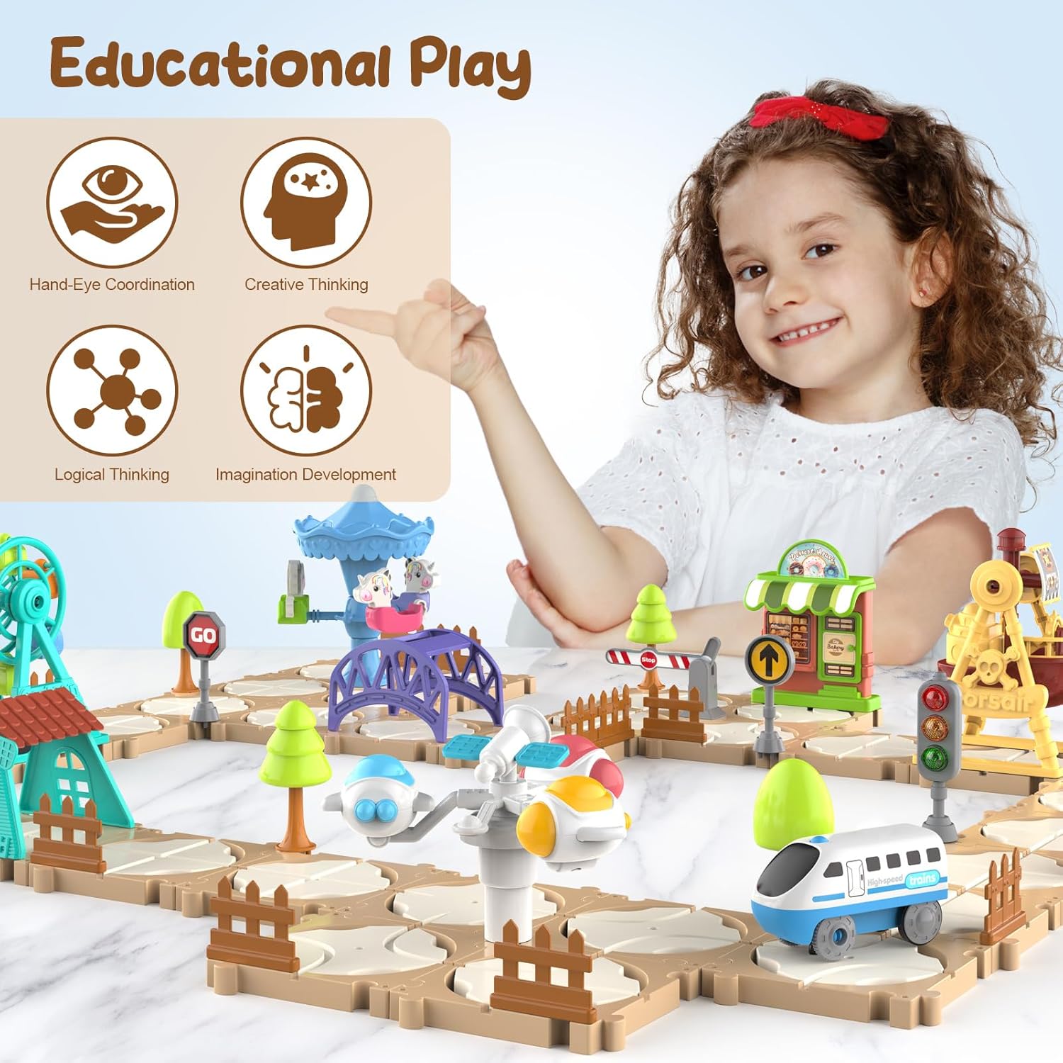 Conjunto de Pista de Quebra-Ca - Kids Toys Learning avaliação e preço