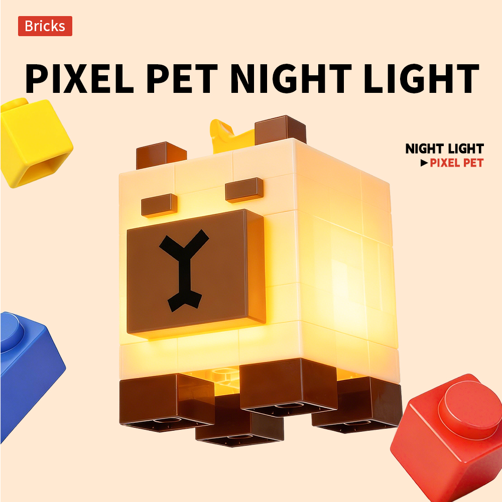 Luz Noturna de Pixel Pet Capiv - Kids Toys Bd avaliação e preço