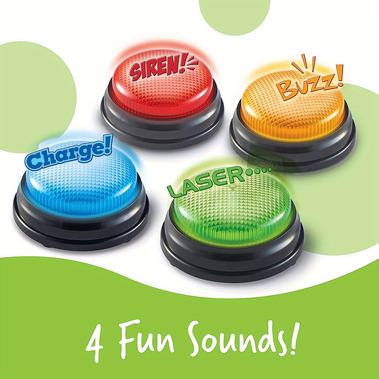 4 pçs luzes e sons zumbador br - Kids Toys Return Gift avaliação e preço