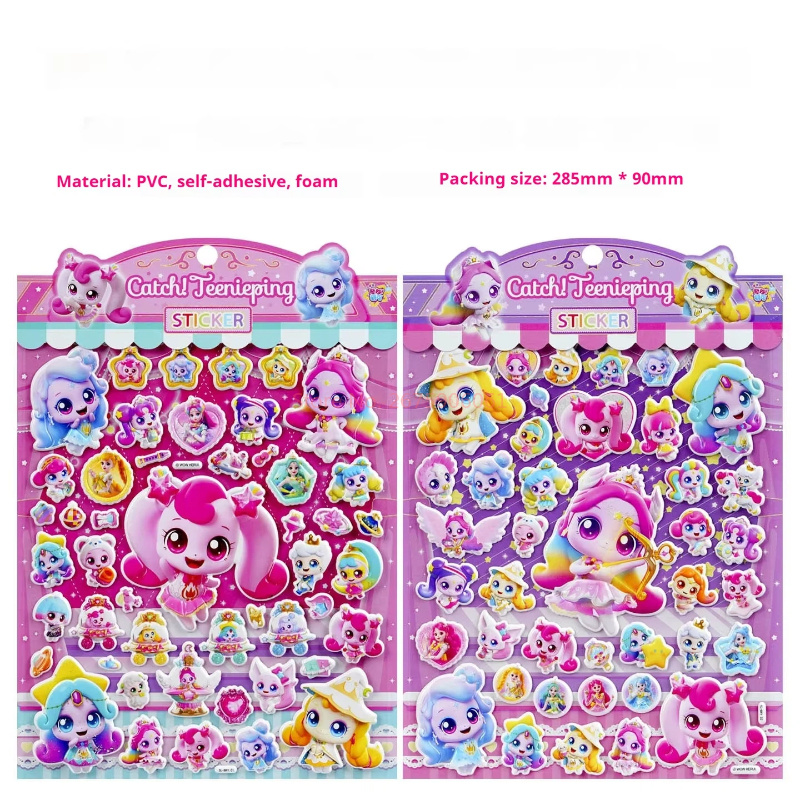Adesivos 3D Oficiais Catch Tee - Kids Toys Return Gift avaliação e preço