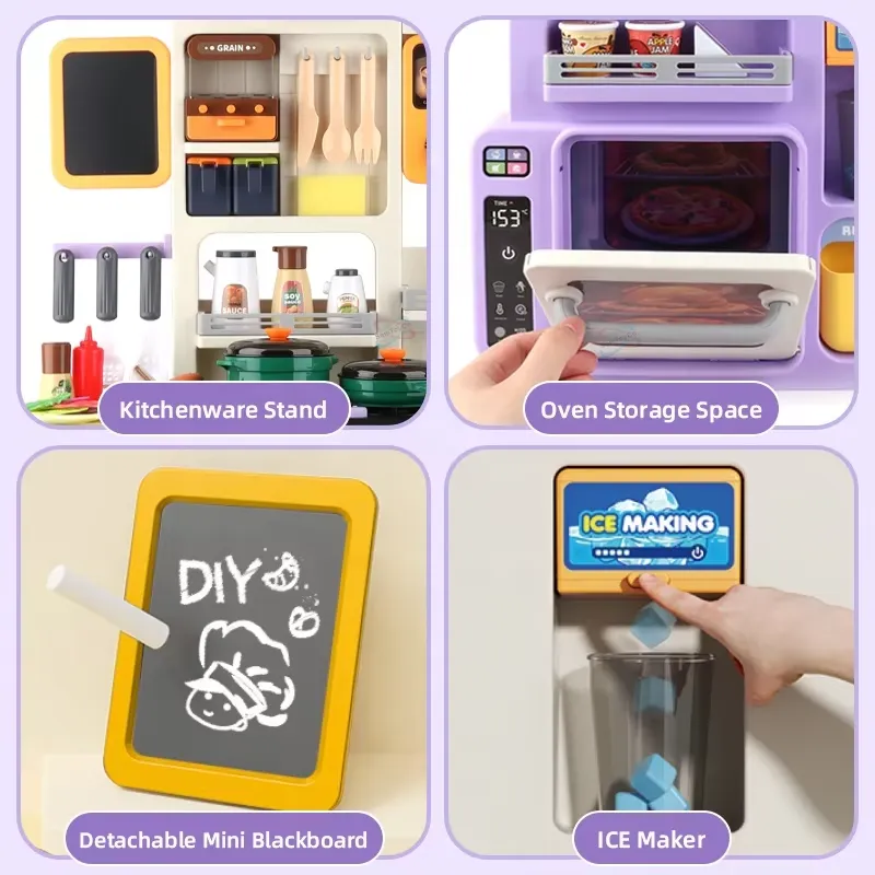 Conjunto de Cozinha de Brinque - Kids Toys Kitchen Set avaliação e preço