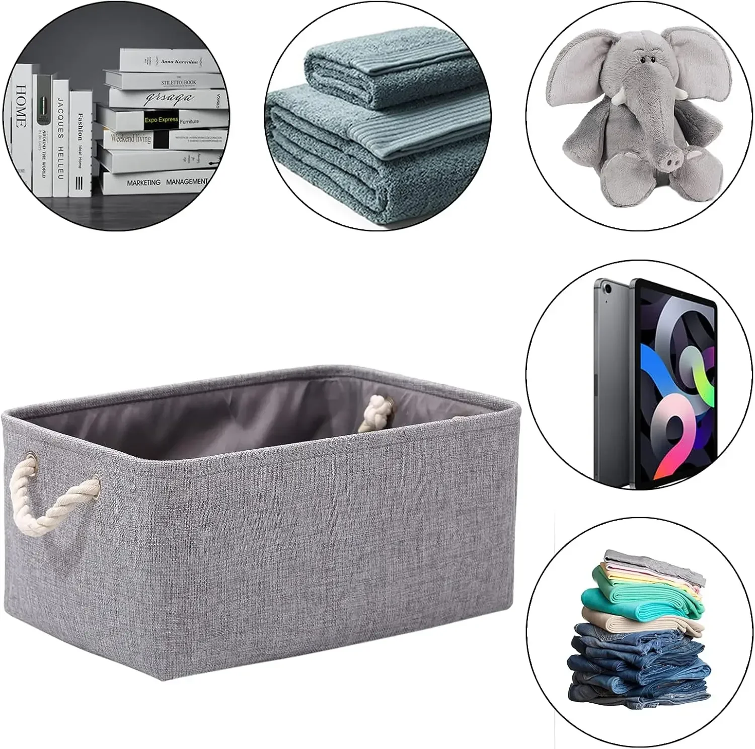 Cesta de Armazenamento Dobráve - Kids Toys Clearance avaliação e preço