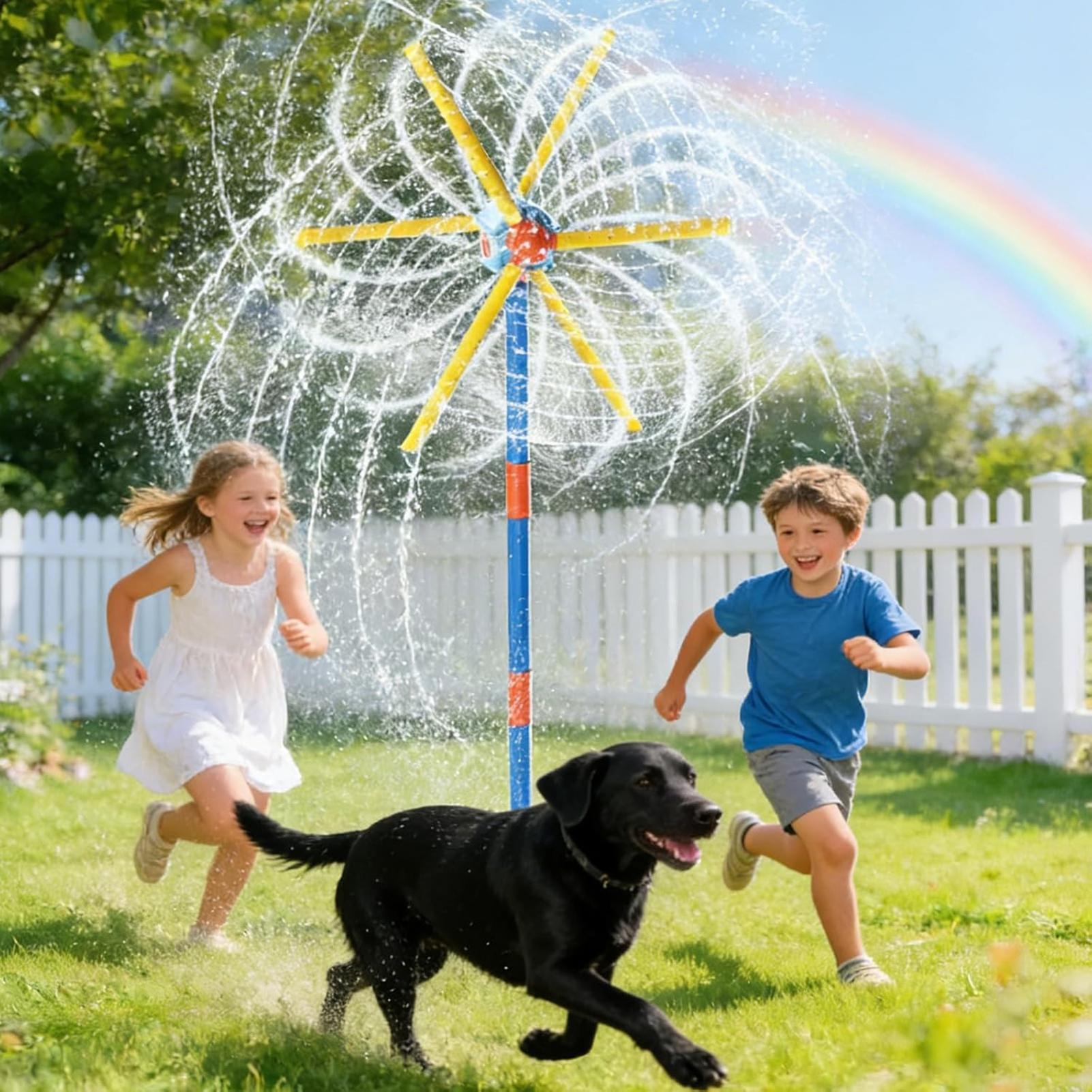 Moinho de vento com aspersor p - Kids Yard Toys avaliação e preço