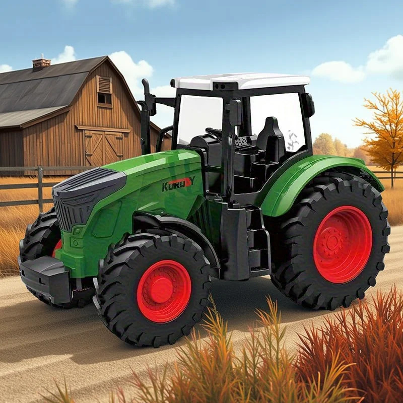 Trator de Fazenda Inercial 1:2 - Kids Toys Return Gift avaliação e preço