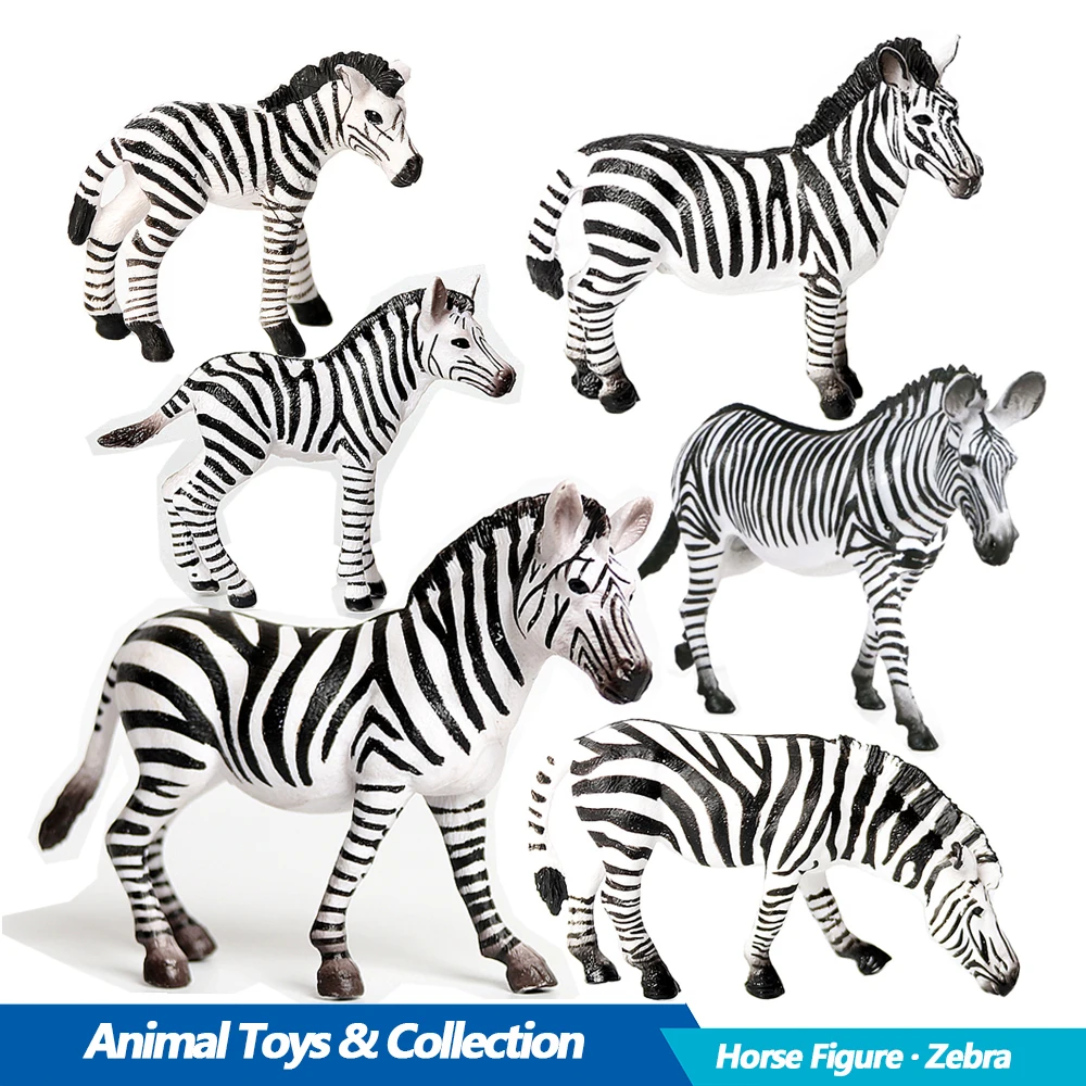 Figura de Zebra, Miniatura de  - Kids Toys Under 200 avaliação e preço