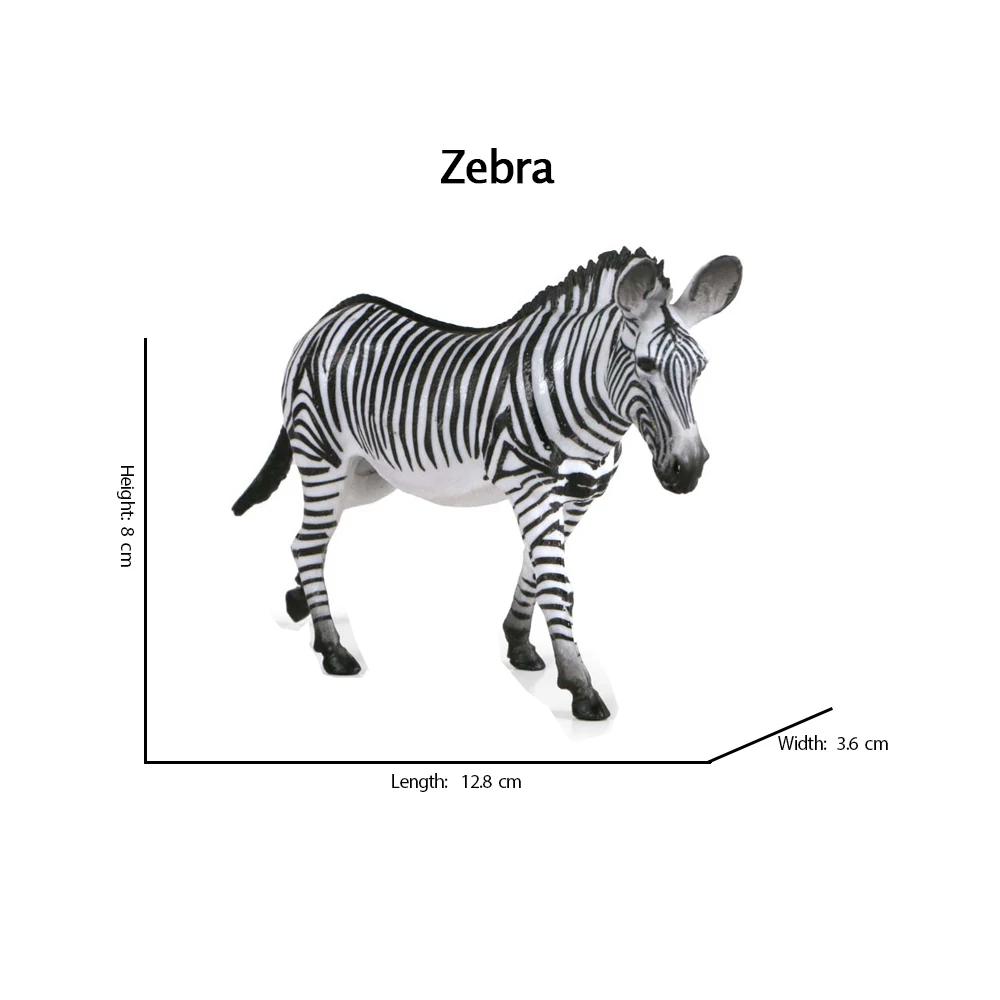Figura de Zebra, Miniatura de  - Kids Toys Under 200 avaliação e preço