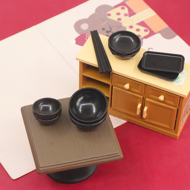 Prato em miniatura e tigela Ch - Kids Toys Kitchen Set avaliação e preço