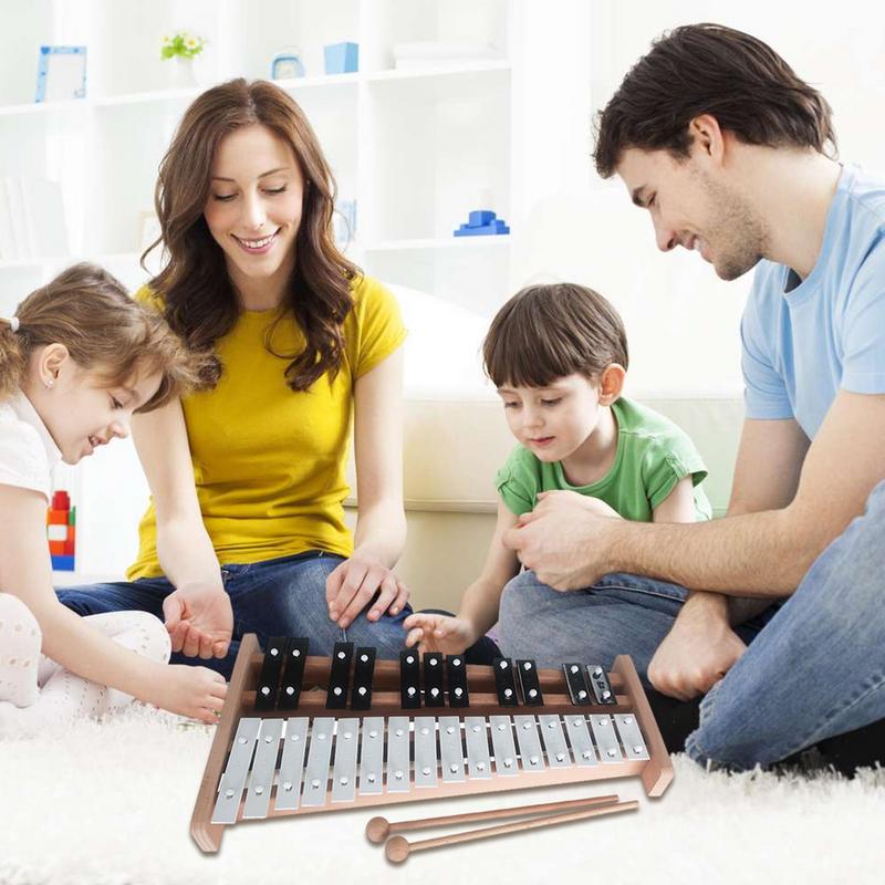 27 nota xilofone mão sino colo - Kids Toys Xylophone avaliação e preço