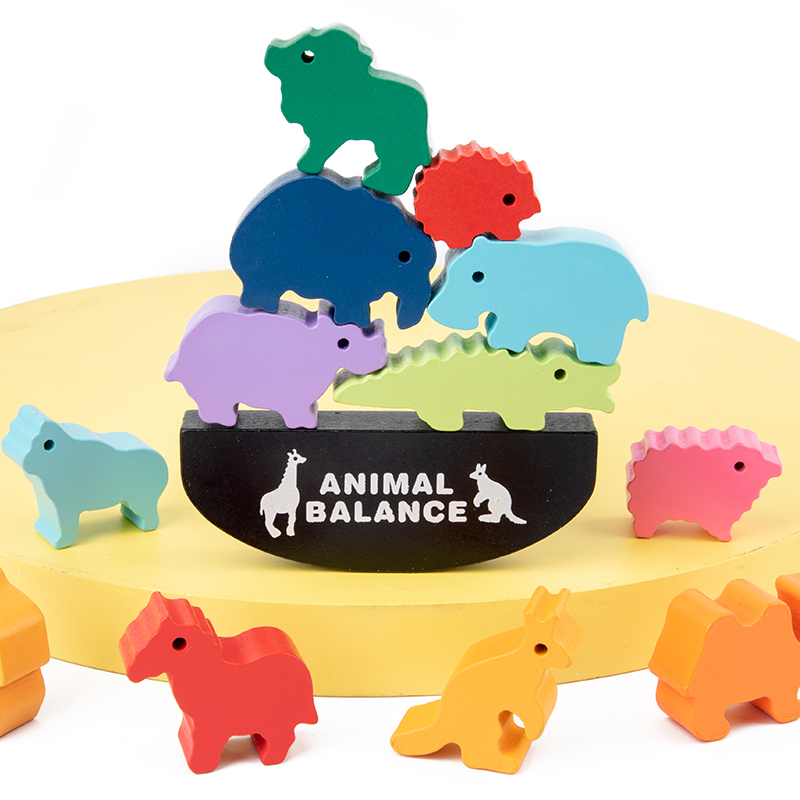 Brinquedo Educacional de Bloco - Wooden Blocks Stacking avaliação e preço