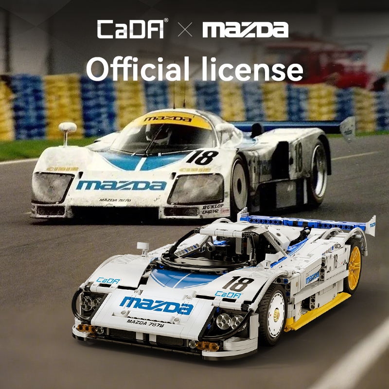 Cada 1:10 mazda 787b carro de  - Kids Toys Lego avaliação e preço