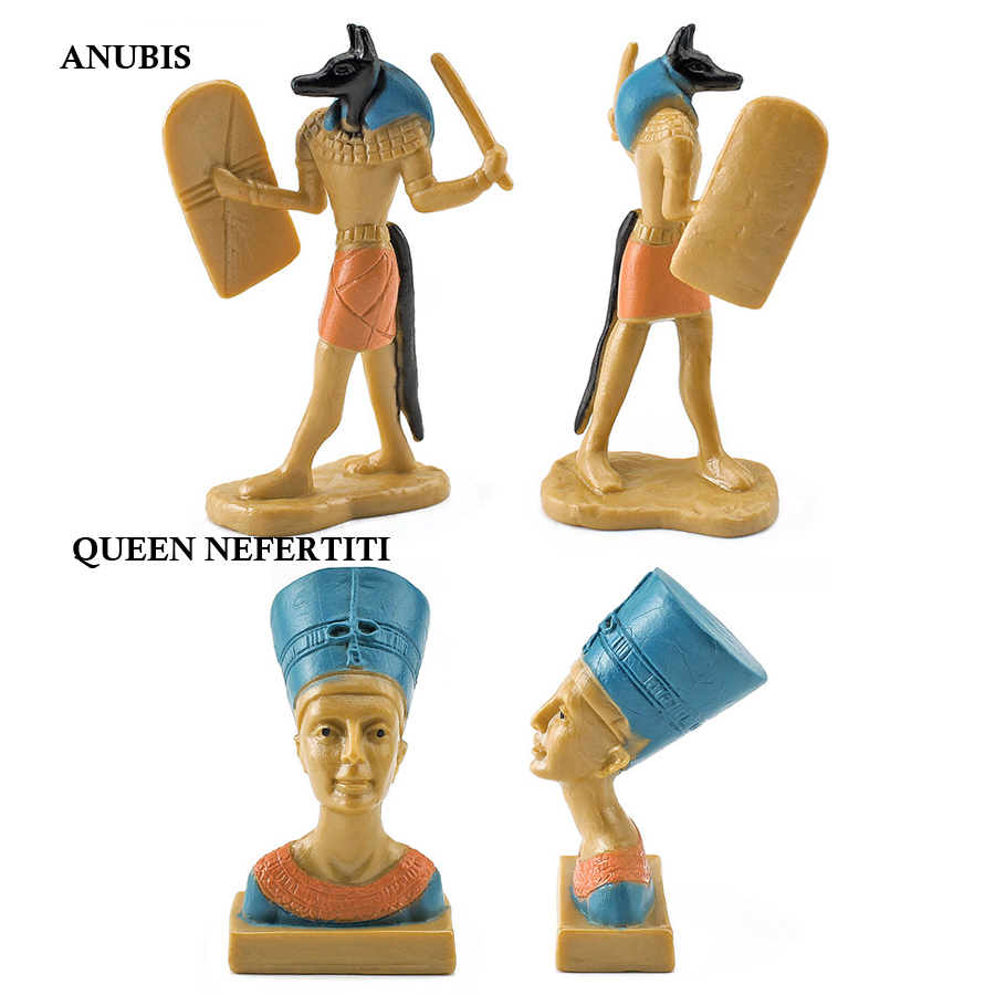 Mini estatueta antigo egito an - Kids Toys Under 200 avaliação e preço