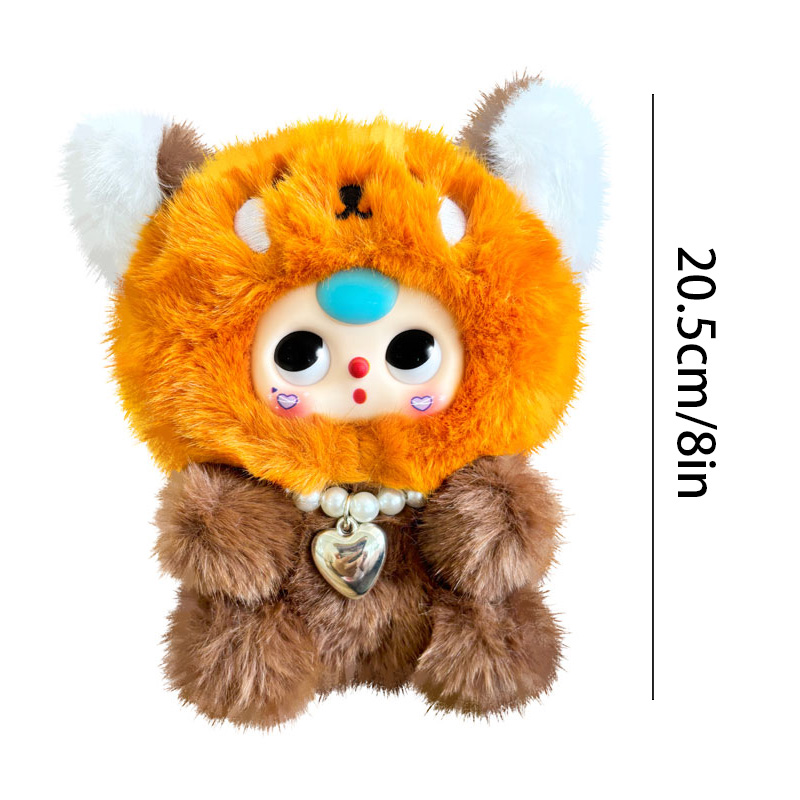 12/23cm bonito couro-face doll - Kids Toys Bag avaliação e preço