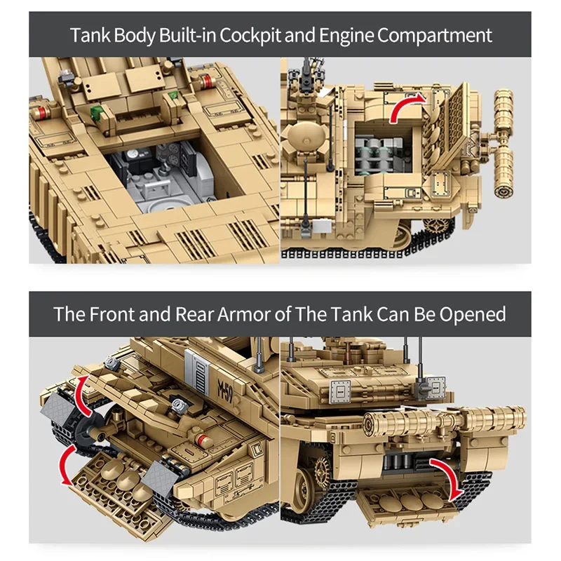 1687 pçs tanques militares rei - Kids Toys Uk avaliação e preço