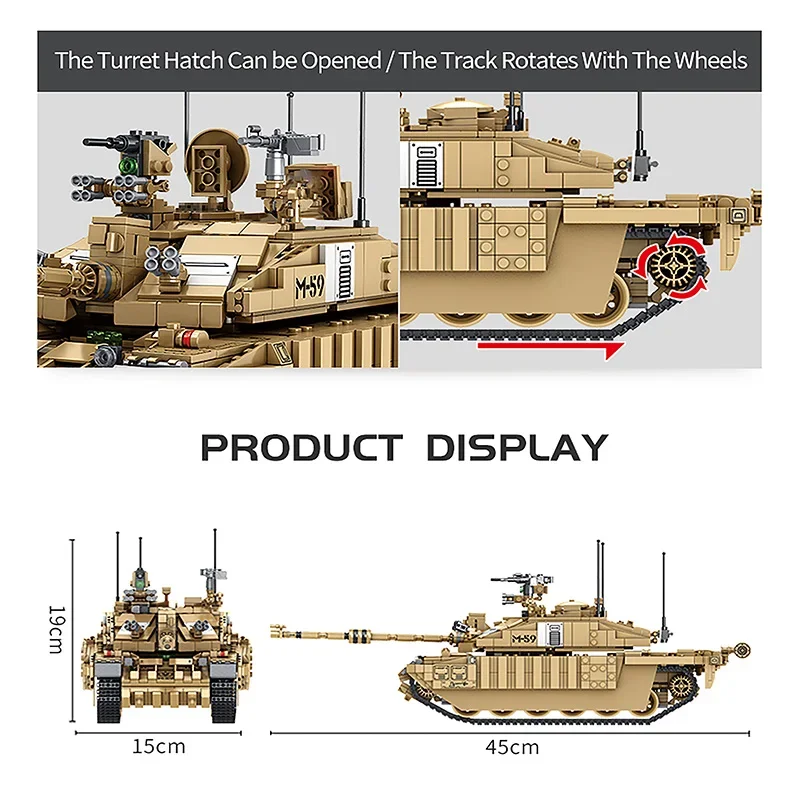 1687 pçs tanques militares rei - Kids Toys Uk avaliação e preço