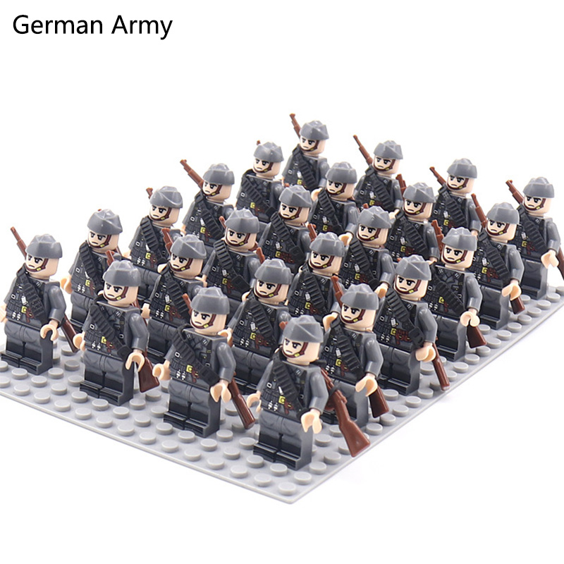 WW2 24 pçs/lote Soldados Milit - Kids Toys Uk avaliação e preço