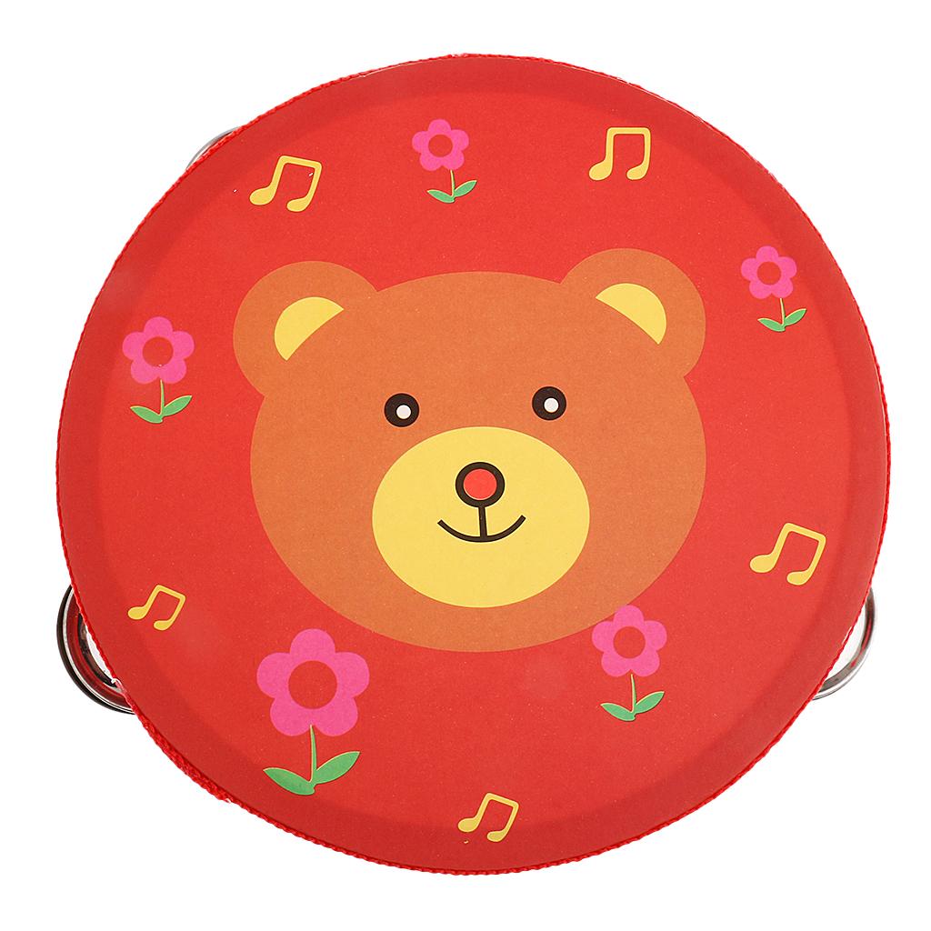 Sino de Mão de Madeira, Tambor - Kids Toys Learning avaliação e preço