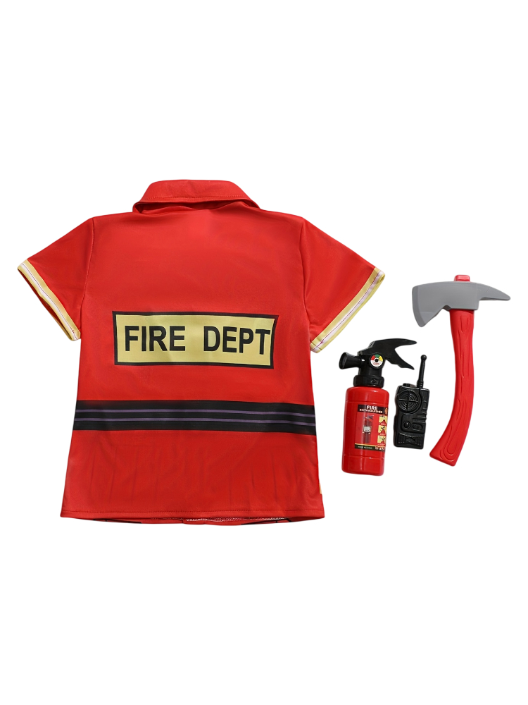 Camisa Estilo Bombeiro para Cr - Kids Toys Return Gift avaliação e preço