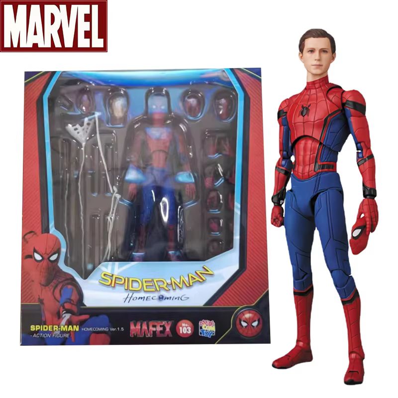 Mafex 103 Homem-Aranha Boneco  - Kids Toys Variety avaliação e preço