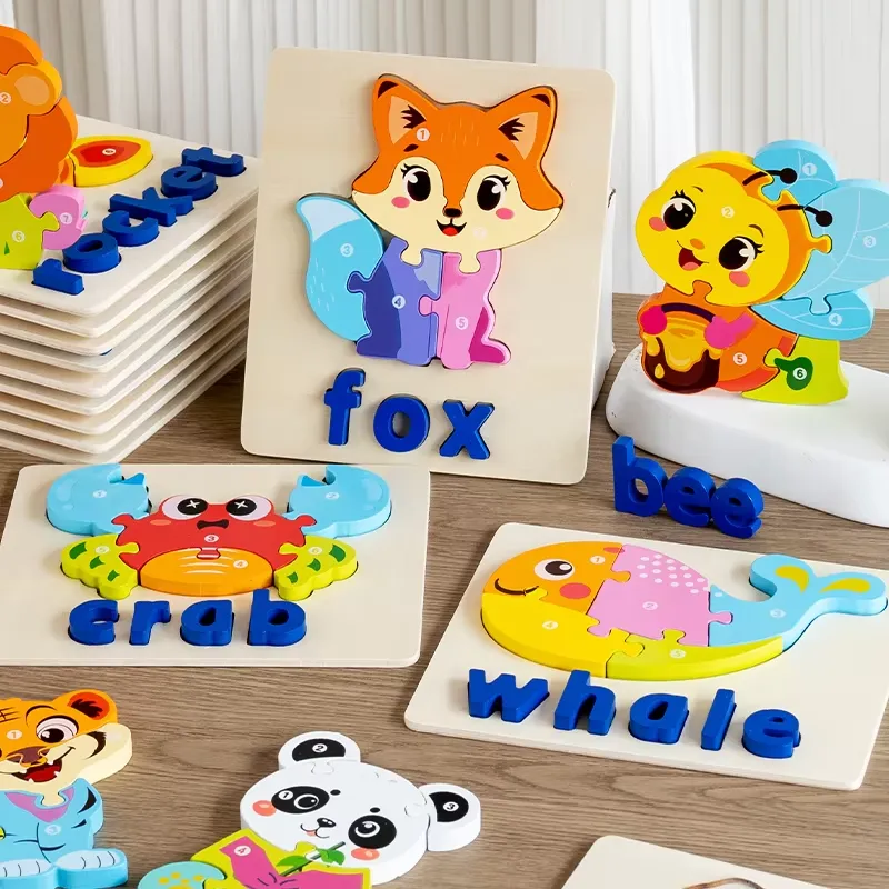 Quebra-Cabeça 3D de Animais e  - Kids Toys Learning avaliação e preço
