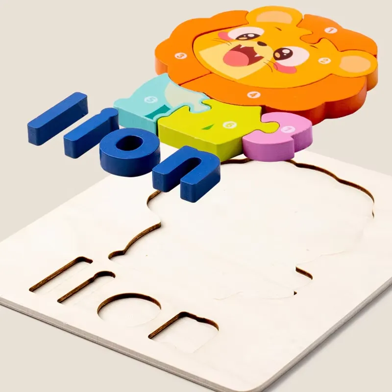 Quebra-Cabeça 3D de Animais e  - Kids Toys Learning avaliação e preço