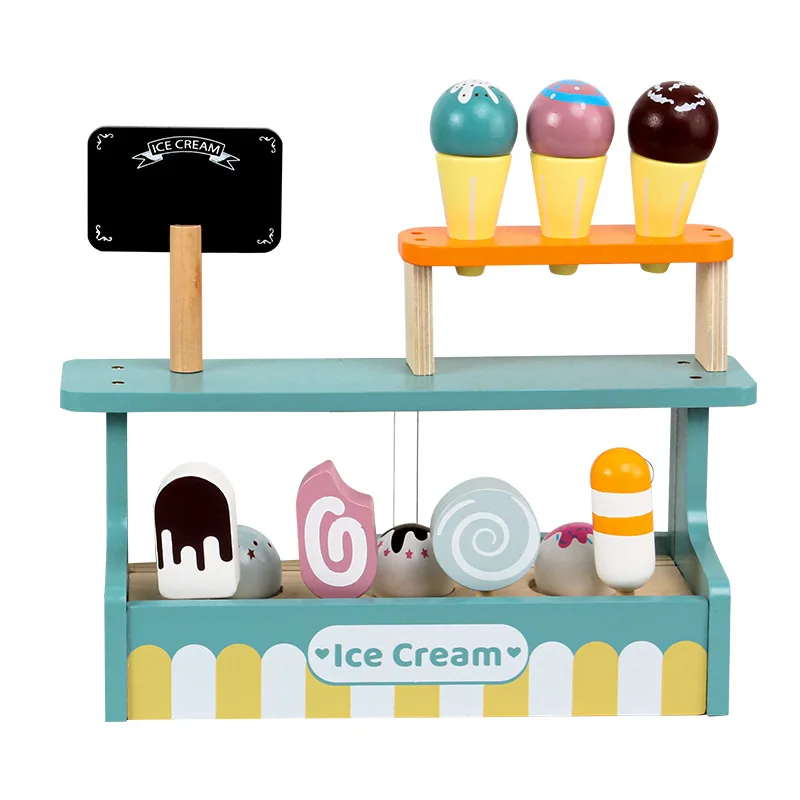 Casa de brincar de madeira bri - Kids Toys Kitchen Set avaliação e preço