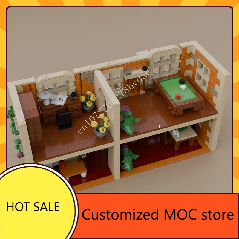 1662 peças casa estilo reino u - Kids Toys Uk avaliação e preço