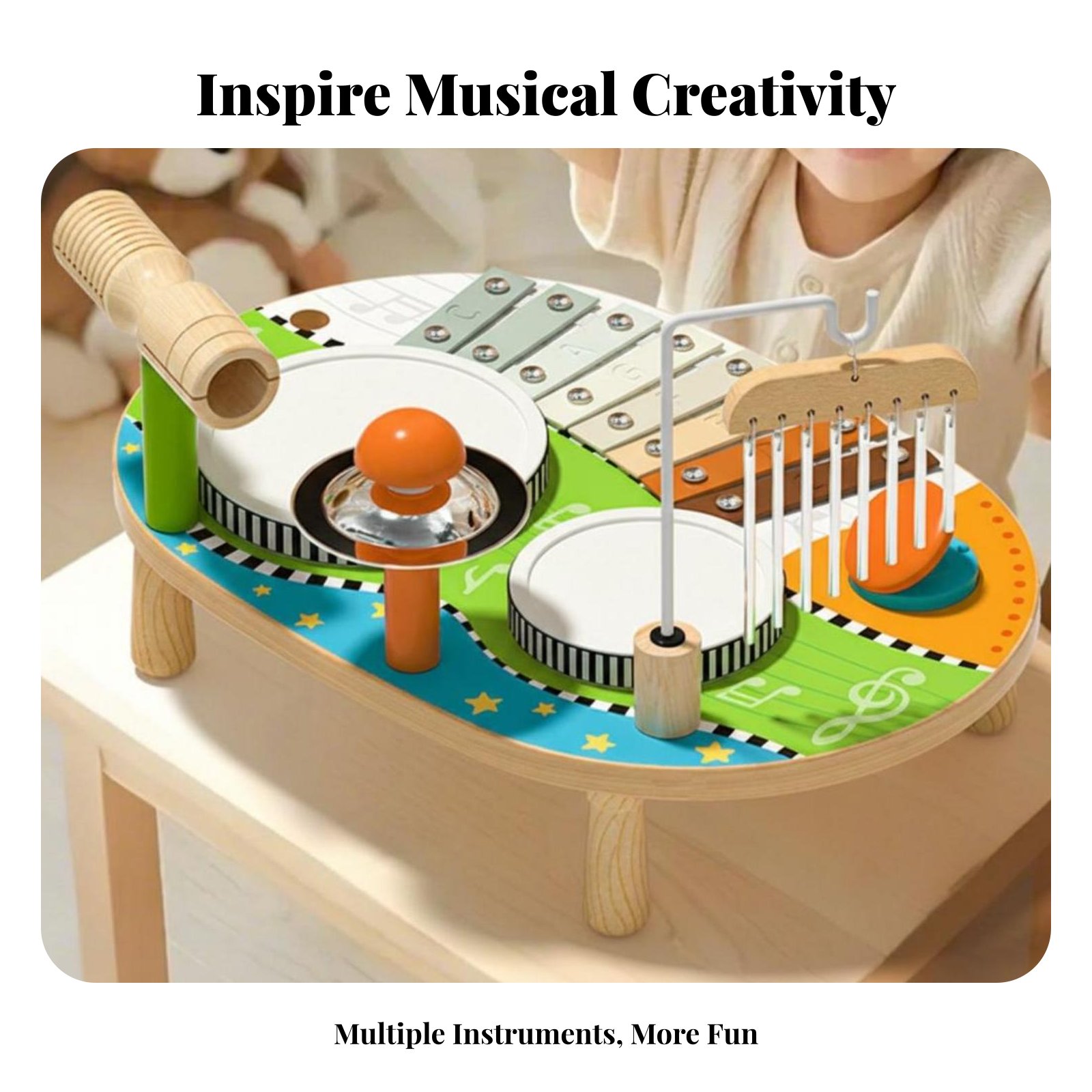 Brinquedo Educacional de Tambo - Kids Toys Xylophone avaliação e preço