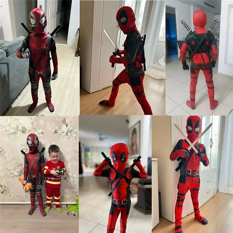 Fantasia de Deadpool para Cria - Kids Toys Bag avaliação e preço