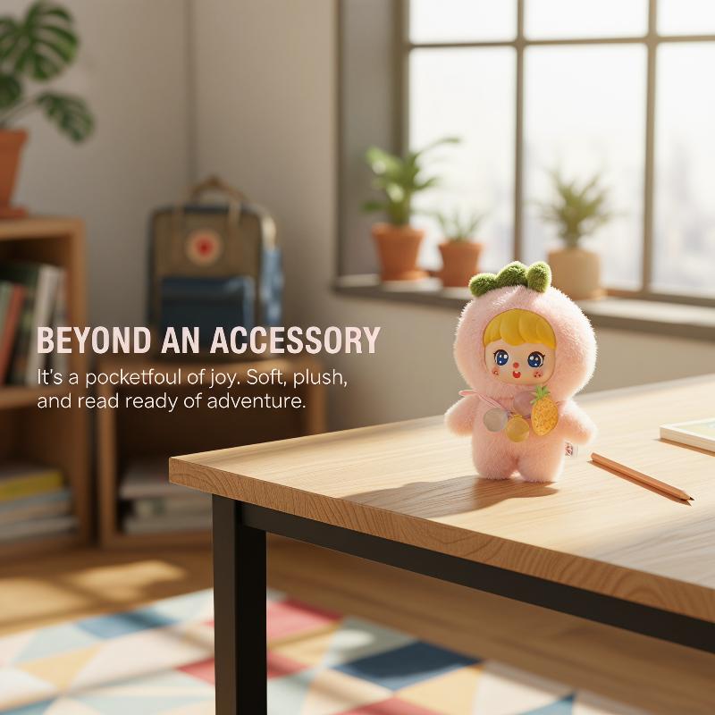 Chaveiro de Pelúcia de Frutas  - Soft Plush Doll avaliação e preço