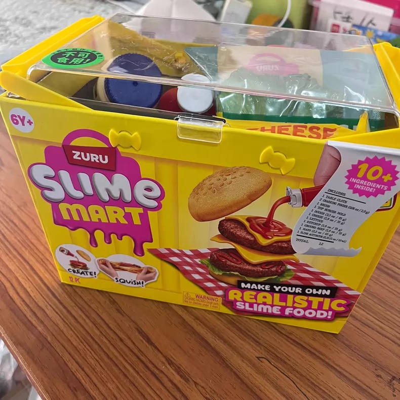 ZURU Slime Mart Série Hambúrgu - Kids Toys Kitchen Set avaliação e preço