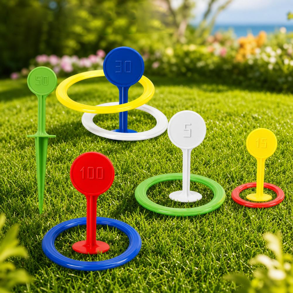 Conjunto de Jogo de Argolas de - Kids Yard Toys avaliação e preço