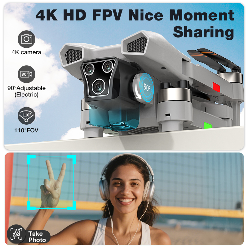 NOVO Drone L017 Pro Brushless  - Kids Toys Return Gift avaliação e preço