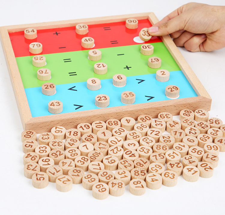 Tabuleiro Montessori Brinquedo - Kids Toys Under 100 avaliação e preço